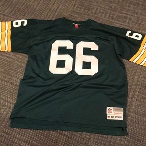Ray nitschke stitches packer jersey